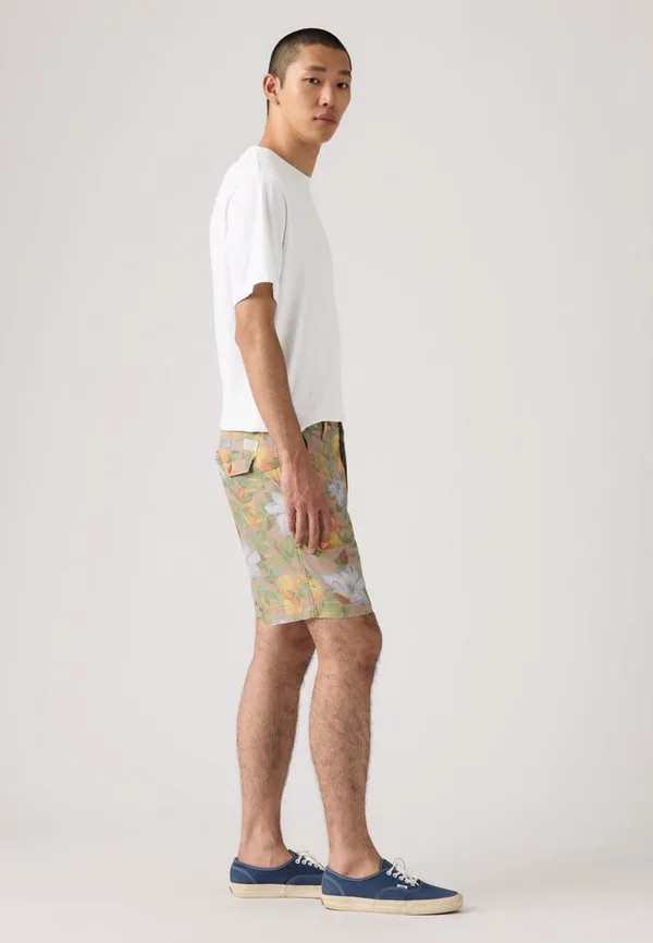 Xx аутентичные свободные шорты ii шорты Levi'S, Green/Beige — фото 4
