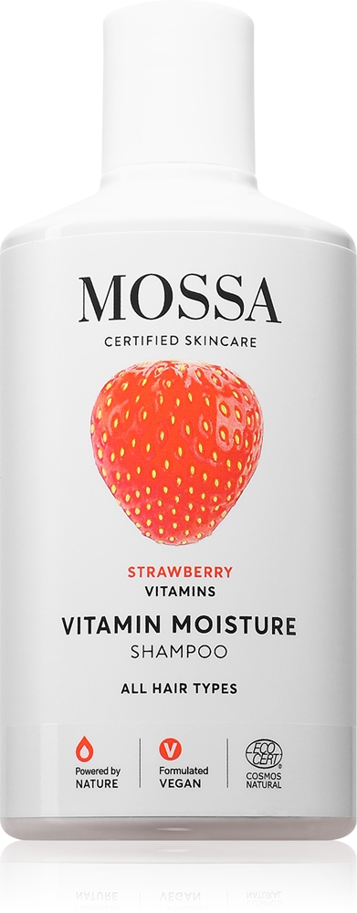 

Витаминный увлажняющий восстанавливающий шампунь для волос Mossa, 300 мл