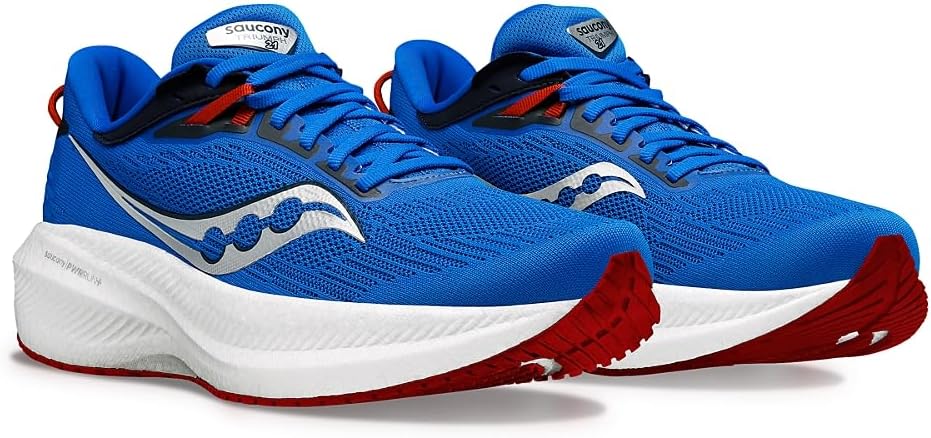 Мужские кроссовки для бега Saucony Triumph 21, серебро — фото 2
