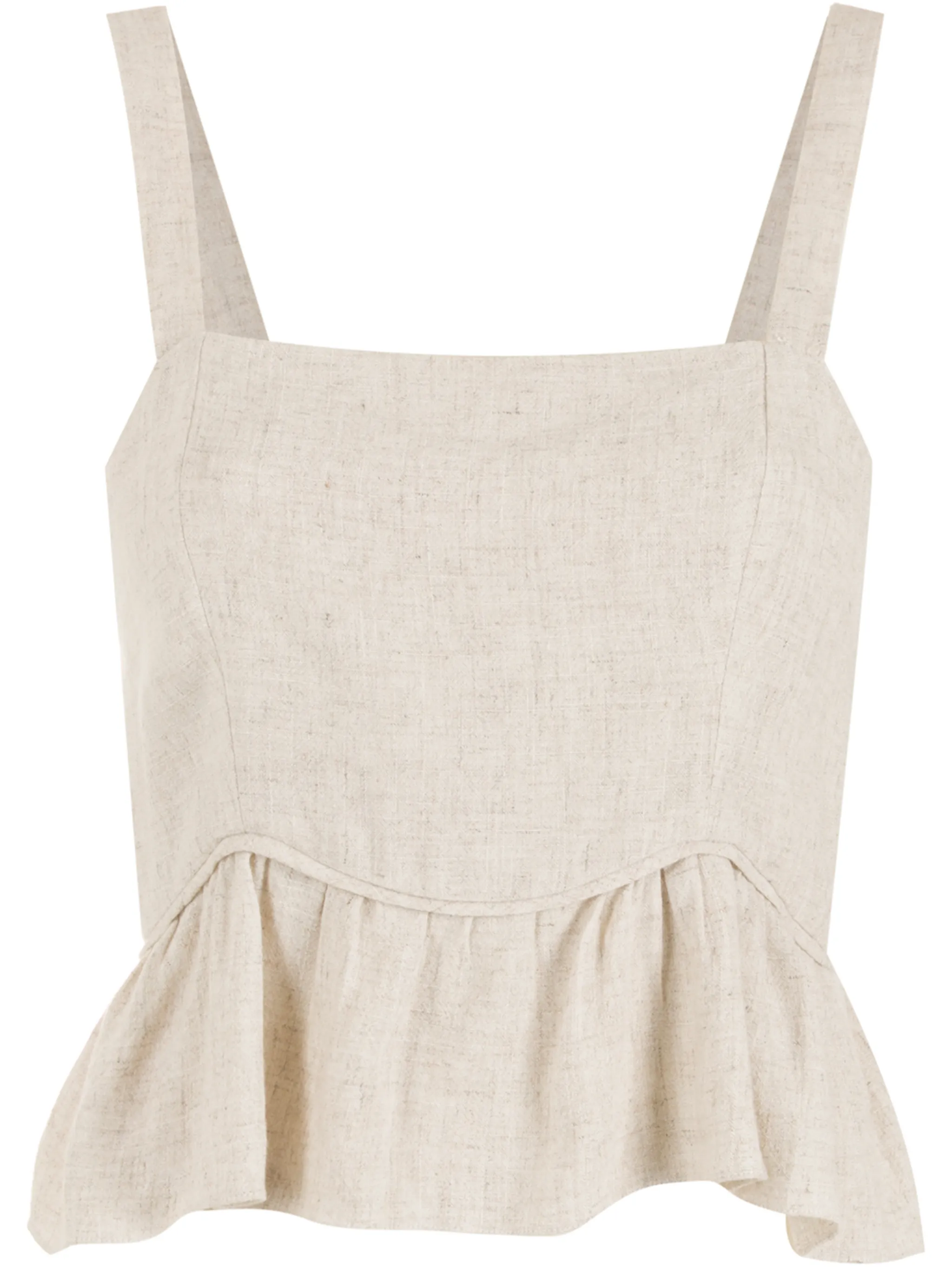 

Укороченный топ Belize с баской Olympiah