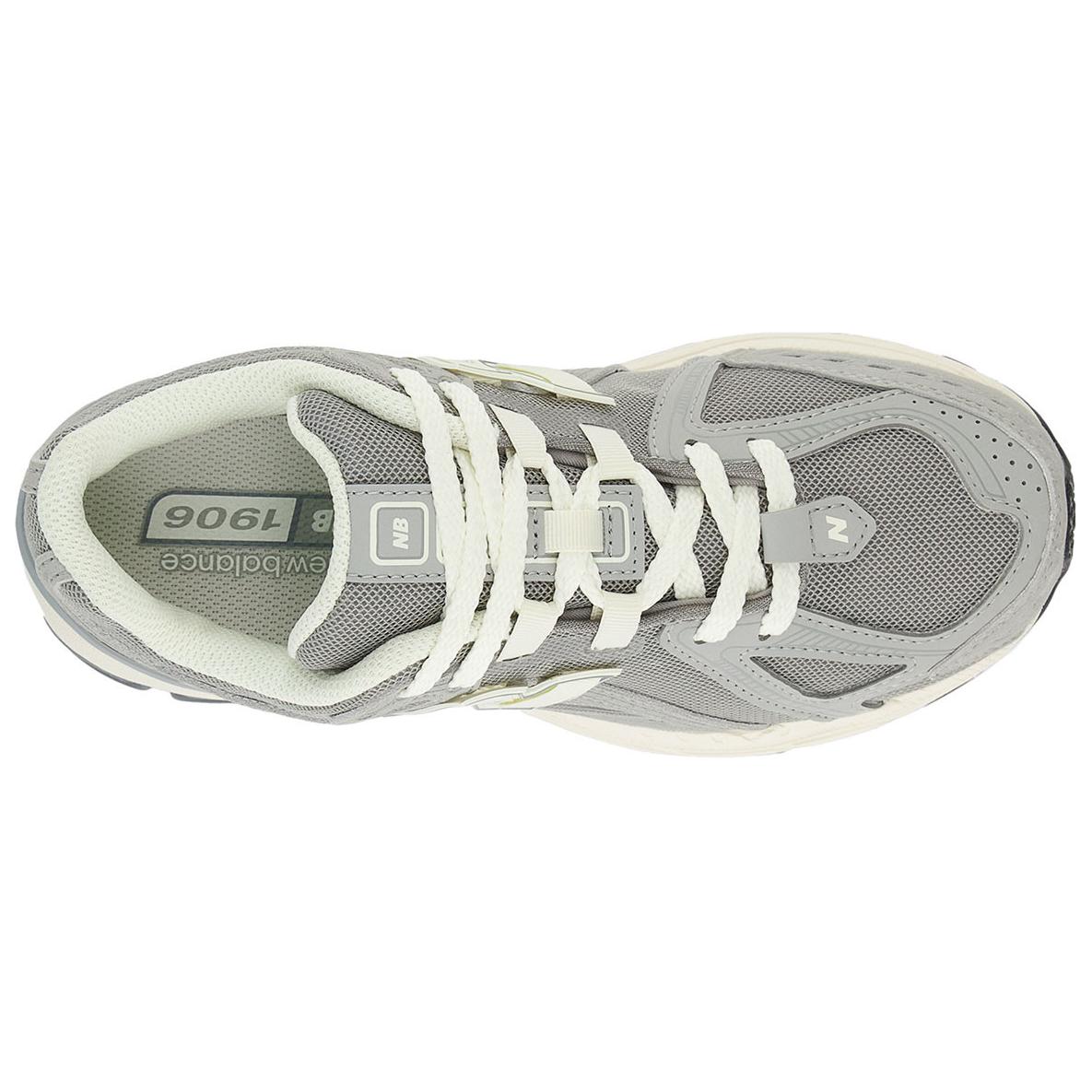 Низкие детские повседневные кроссовки NB 1906R New Balance, серый — фото 4