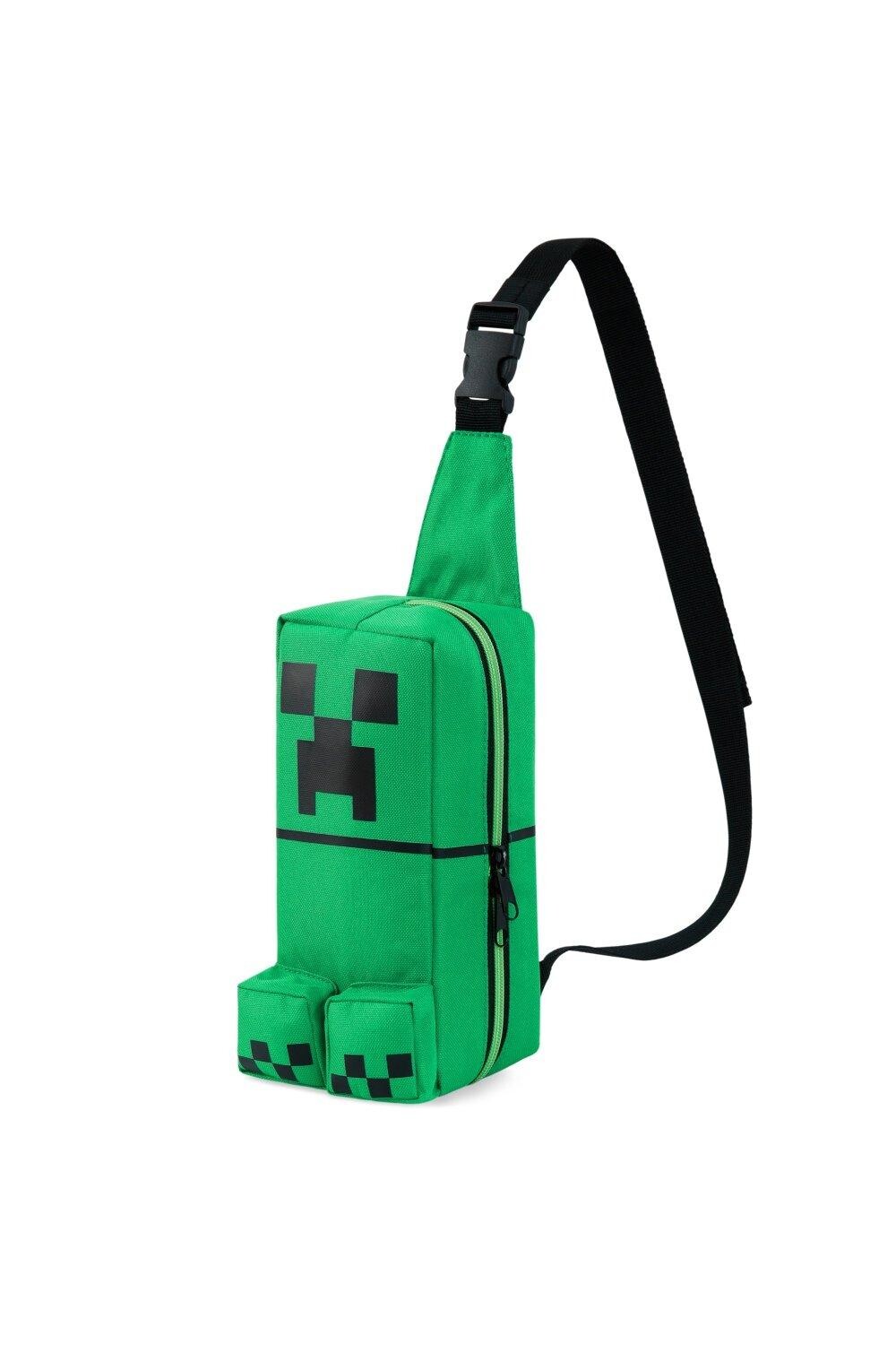 

3D сумка через плечо Minecraft, зеленый