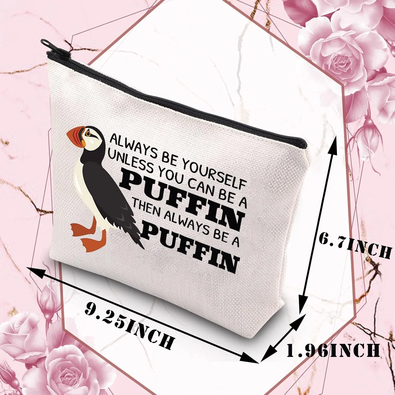 Косметичка «Always Be Yourself Unless You Can Be A Puffin» от PLITI Pliti — фото 2