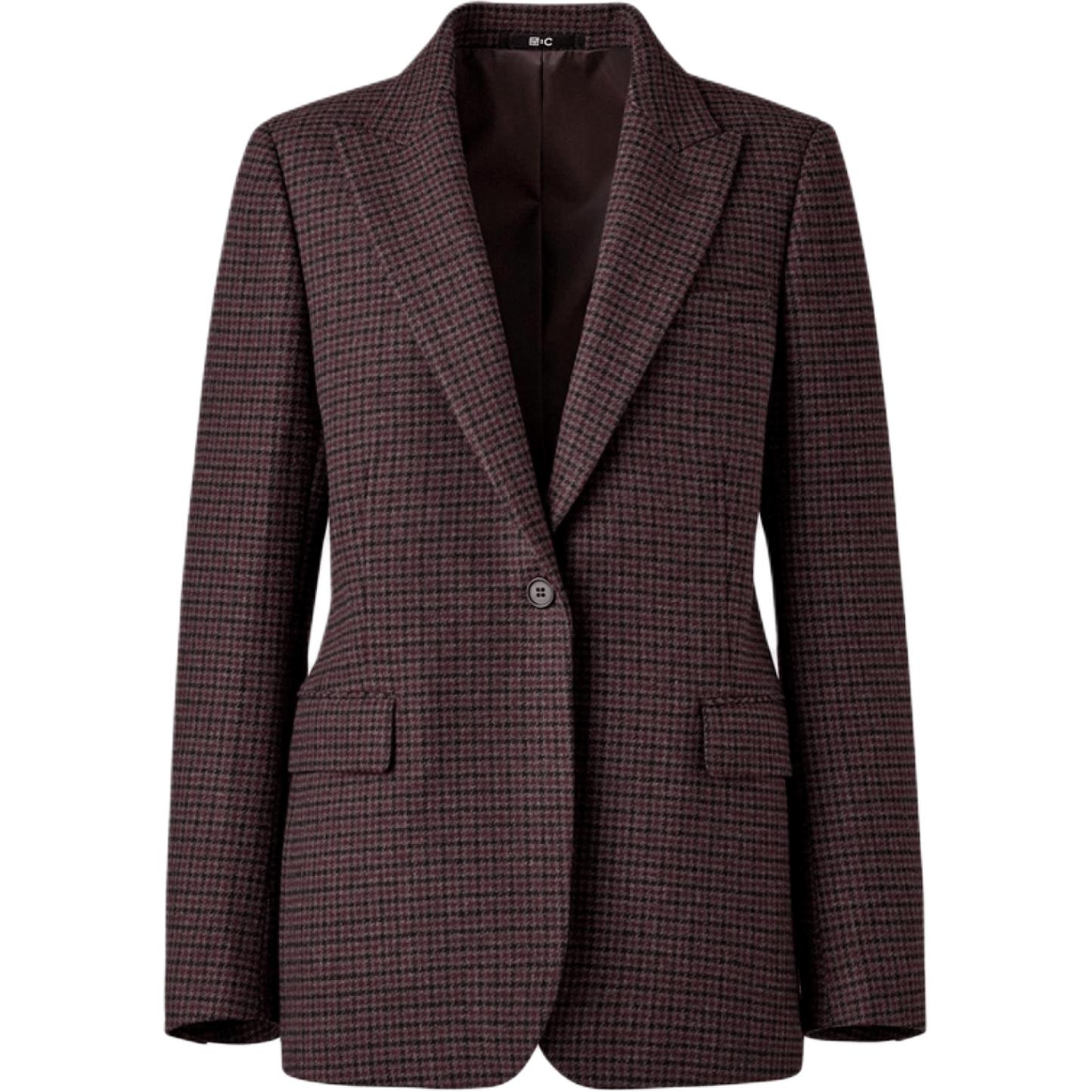 

UNIQLO Коллекция Клэр Уэйт Келлер C Осень-Зима 25 Деловой костюм Женский, Brown Black