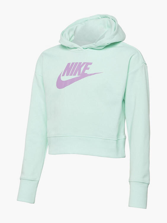 

Укороченная толстовка с капюшоном Nike, мятный