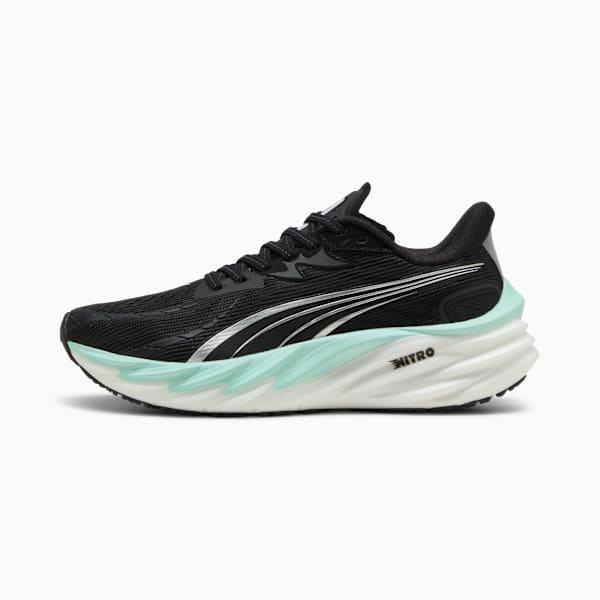 Женские кроссовки для бега по шоссе Velocity Nitro 4 Puma, черный