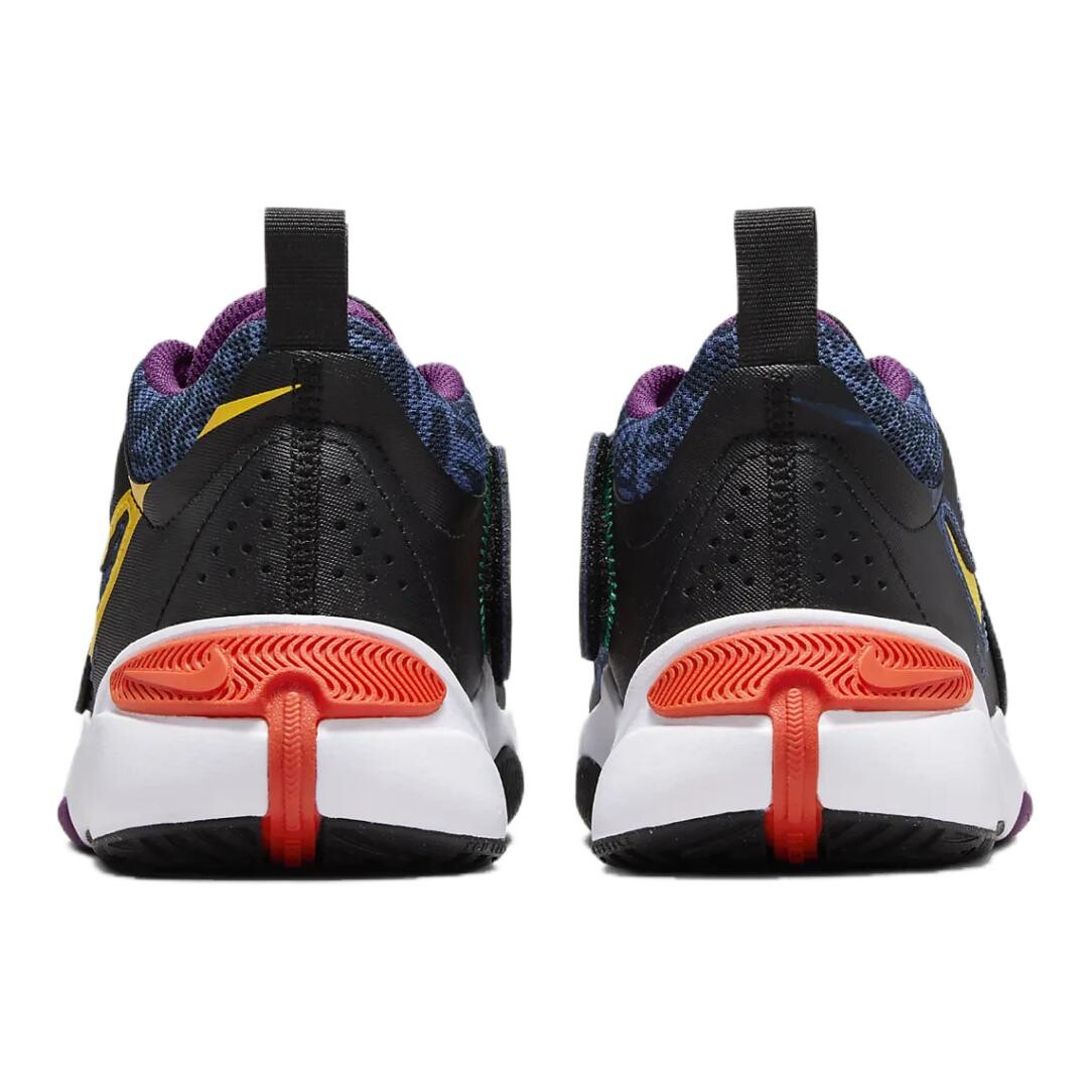 Баскетбольные кроссовки Team Hustle D 11 Kids GS Low-top Black/Yellow Nike, черный/желтый — фото 4