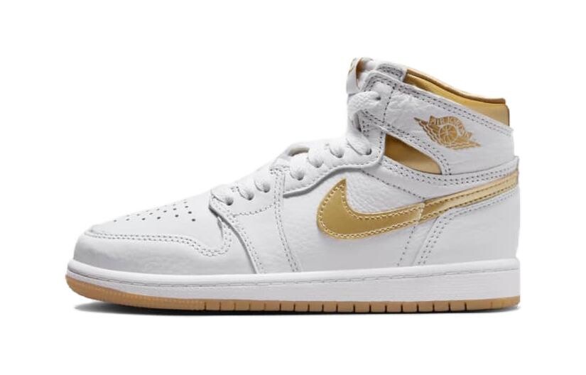 

Jordan Air Jordan 1 Детские баскетбольные кроссовки PS, White