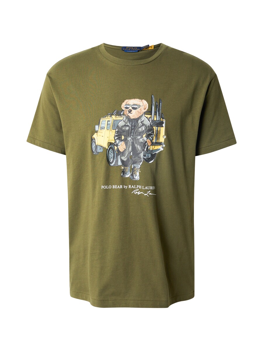 

Классическая футболка Polo Ralph Lauren Shirt, оливковый