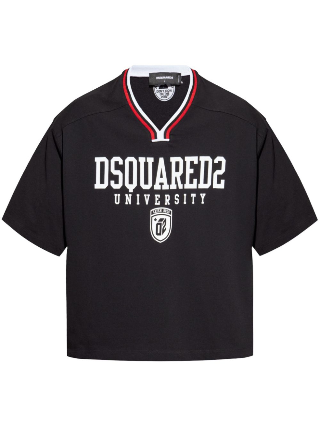 

DSQUARED2 футболка с логотипом, черный