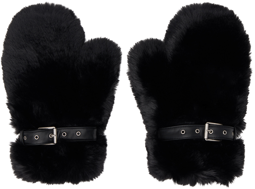 

Варежки Fluffy Buckle ML = 9,5 - осталось всего 2 шт Acne Studios
