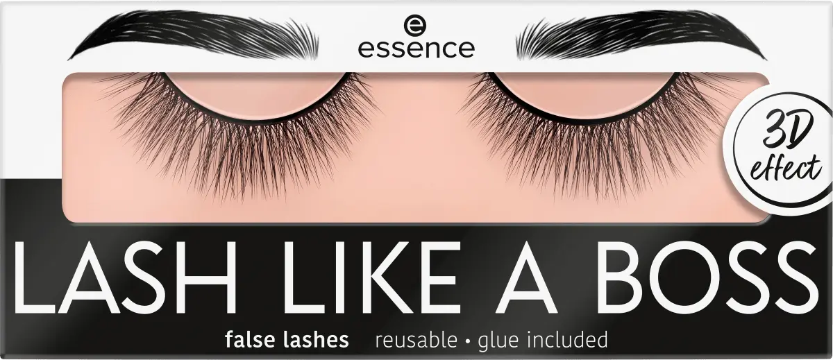 

Ресницы искусственные Like A Boss 03 Unique (1 пара) 2 шт. essence