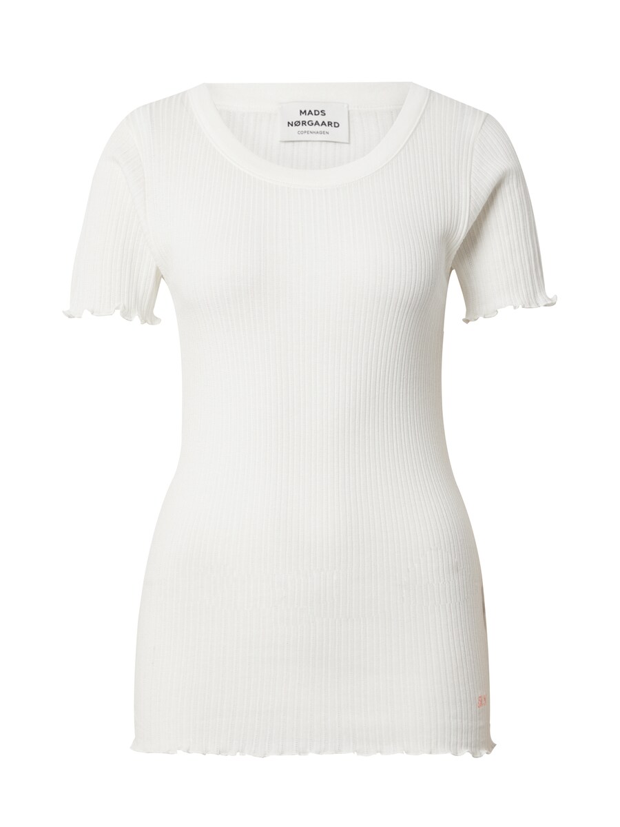

Футболка MADS NORGAARD COPENHAGEN Shirt Pointella Trixy, белый