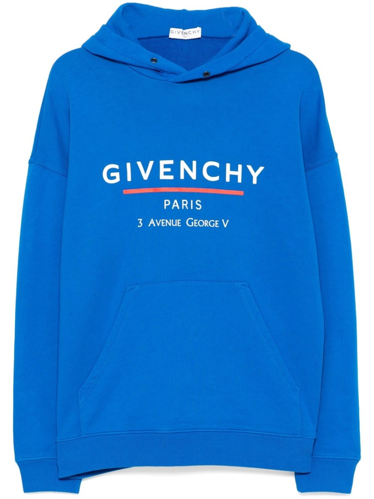 

Givenchy худи с логотипом, синий