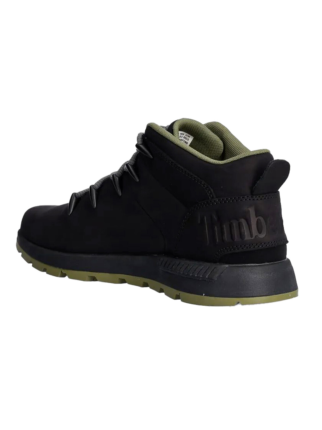 Мужские ботинки Timberland Sprint Trekker mid из кожи премиум-класса, черный — фото 2