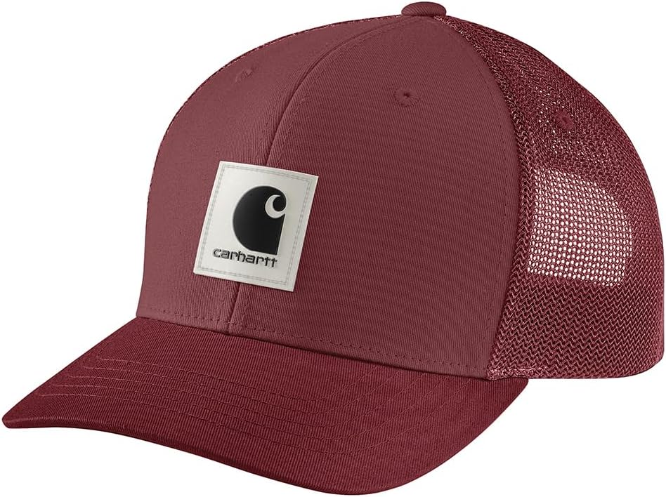 

Carhartt мужская кепка с логотипом из гибкого твила и сетчатой спинкой, Sable