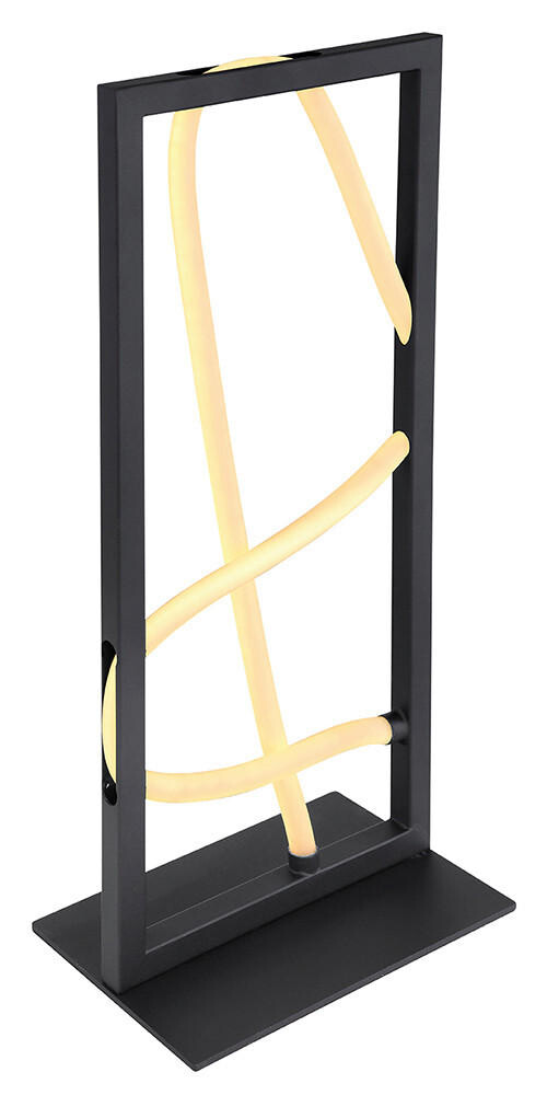 

Светодиодная настольная лампа Globo, 20x14x45,4 см, черный