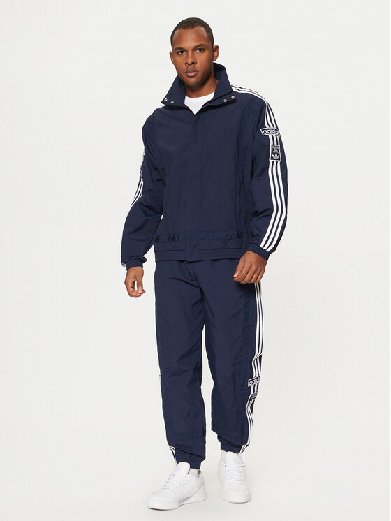 Легкая куртка свободного кроя Adidas, синий — фото 2