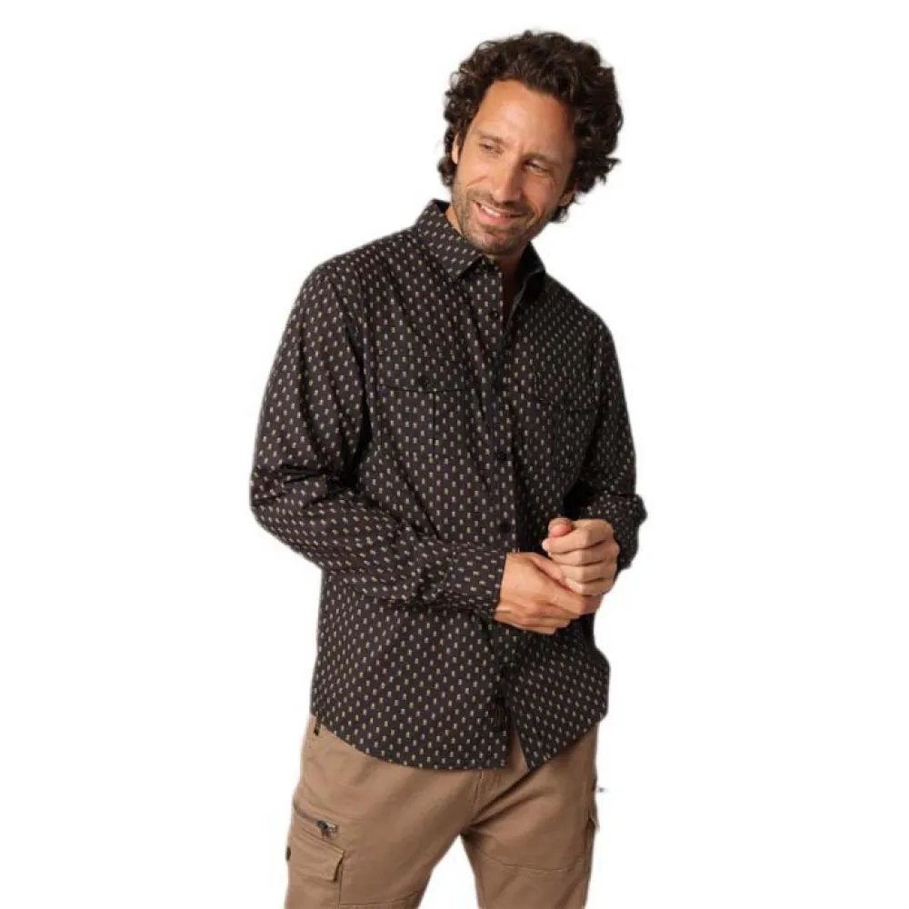 

Рубашка с длинным рукавом Deeluxe Lathi, черный