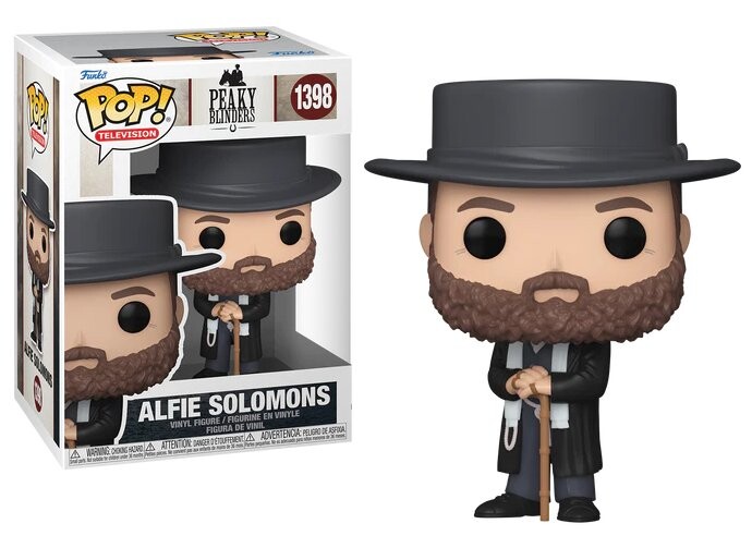 

Funko POP! Телевидение, коллекционная фигурка, Острые козырьки, Алфи Соломонс, 1398 г.