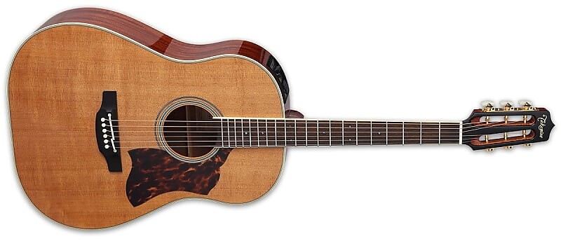 

Акустическая гитара Takamine CRN-TS1 Natural Gloss Slope-Shoulder Dreadnought Acoustic Guitar-SN0869-PLEK'd-Aeris Packaging
