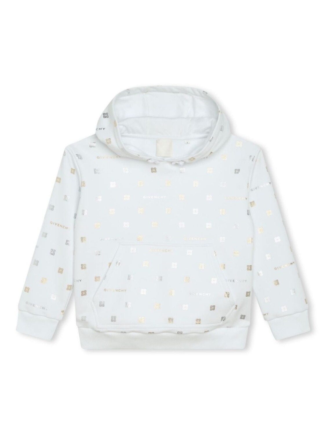 

Givenchy Kids худи с логотипом 4G, белый
