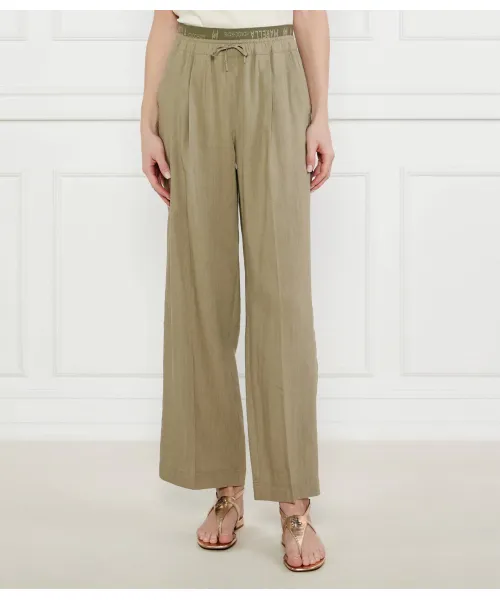 

Холодные штаны Straight fit Marella Sport, зеленый