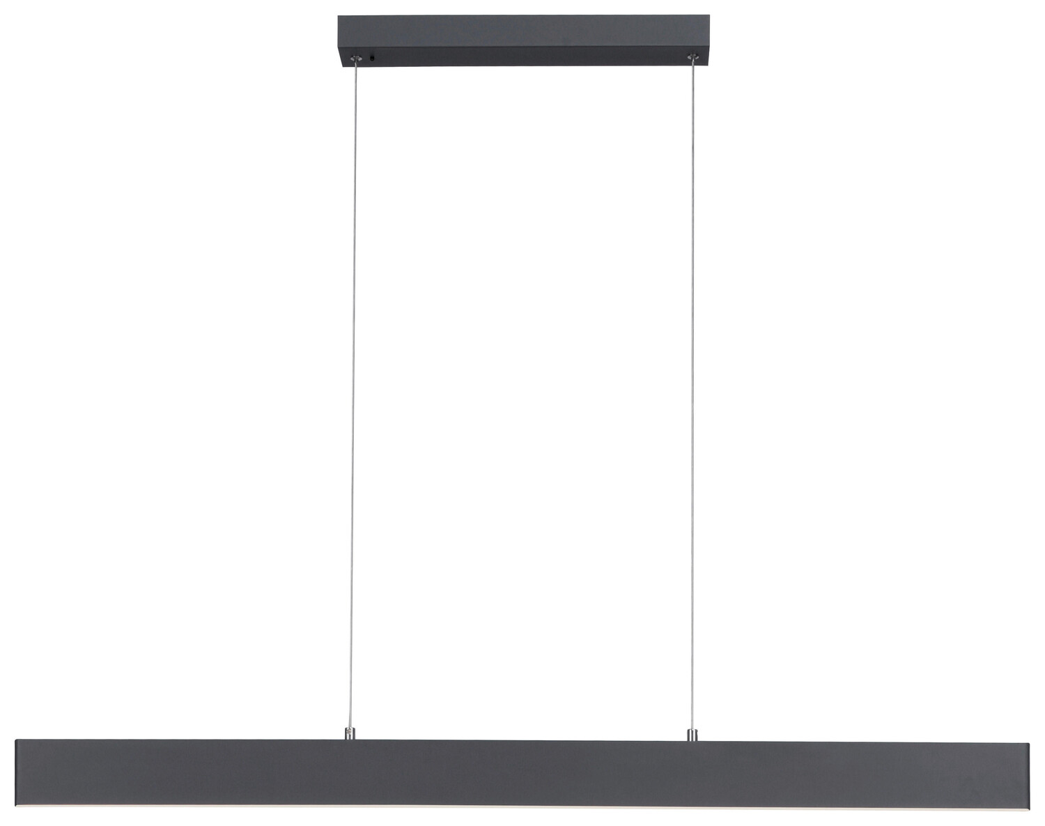 

Светодиодная подвесная лампа 121x6x120 см, антрацит