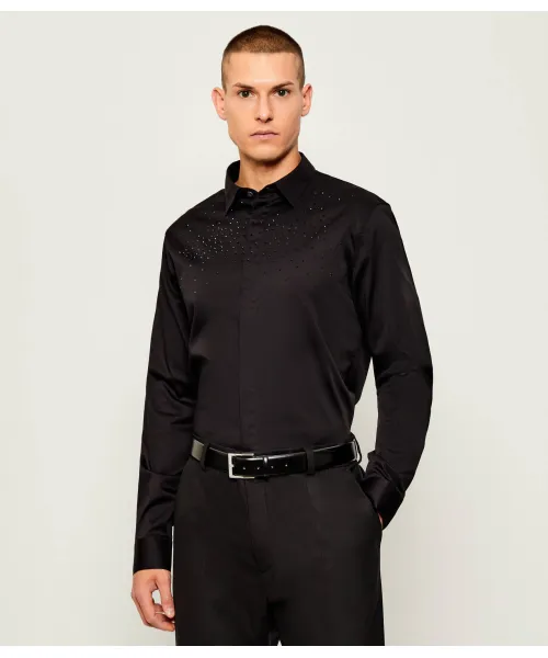 

Рубашка Slim fit Armani Exchange, черный