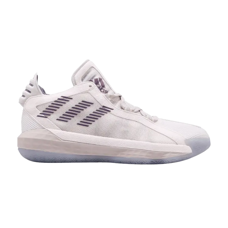 

Кроссовки adidas Dame 6 'Weber State' PE, белый