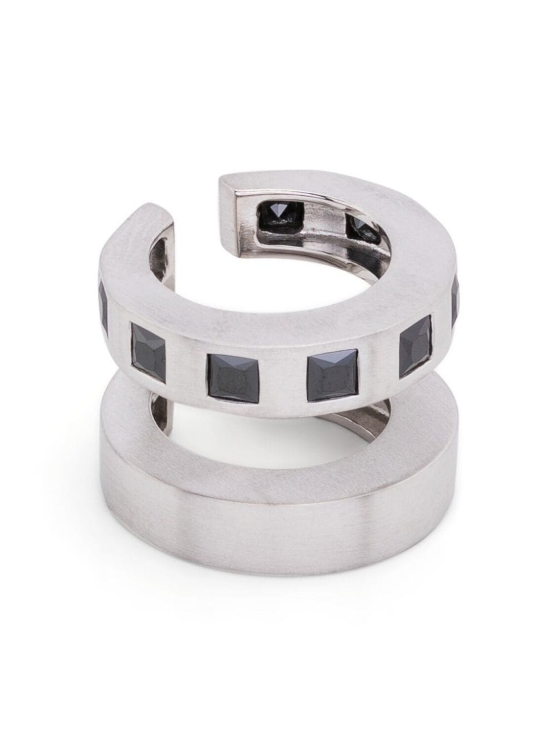 

Серьги-каффы Arch Zirconia Double Tom Wood, серебряный