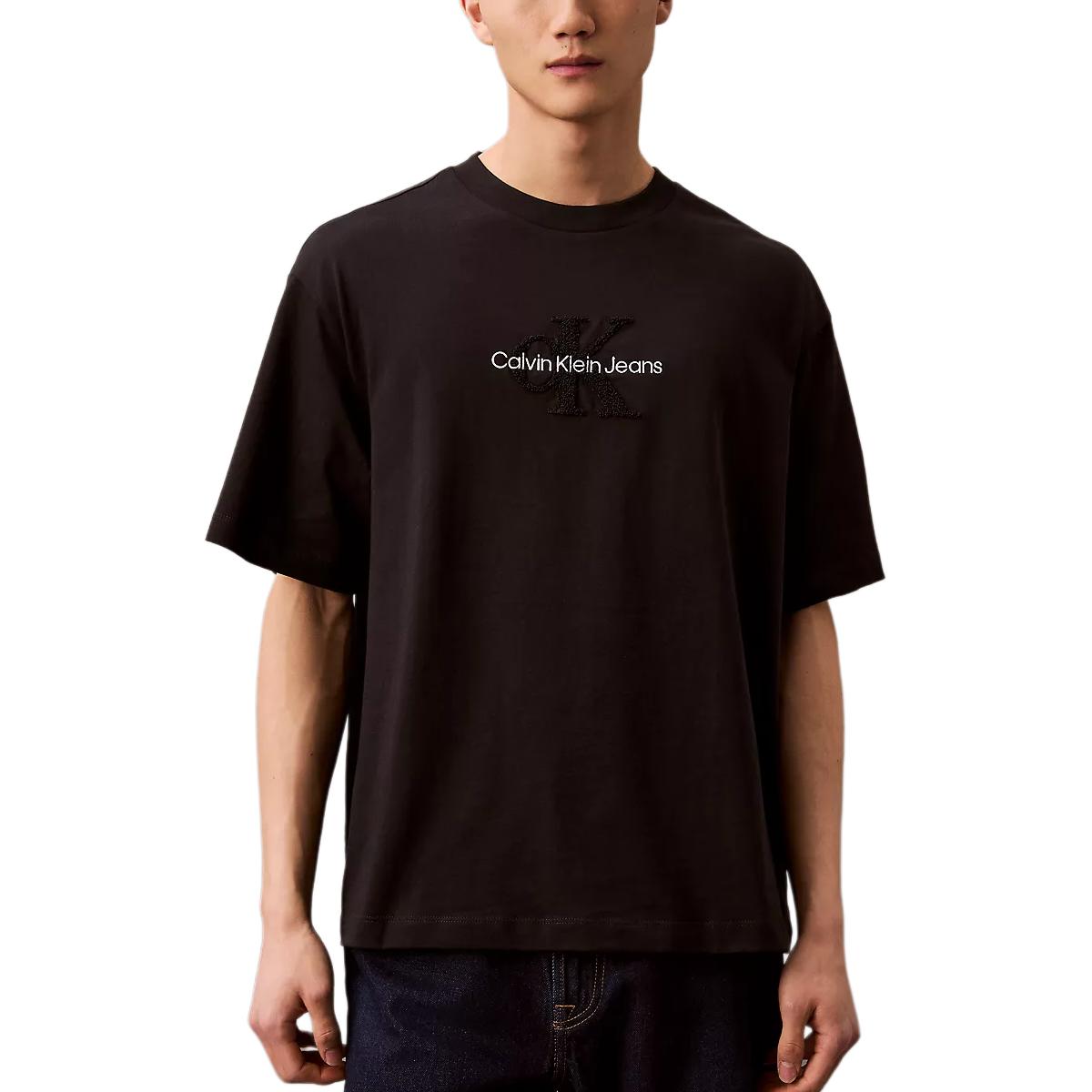 

Calvin Klein Футболка мужская черная, Черный, Calvin Klein Футболка мужская черная