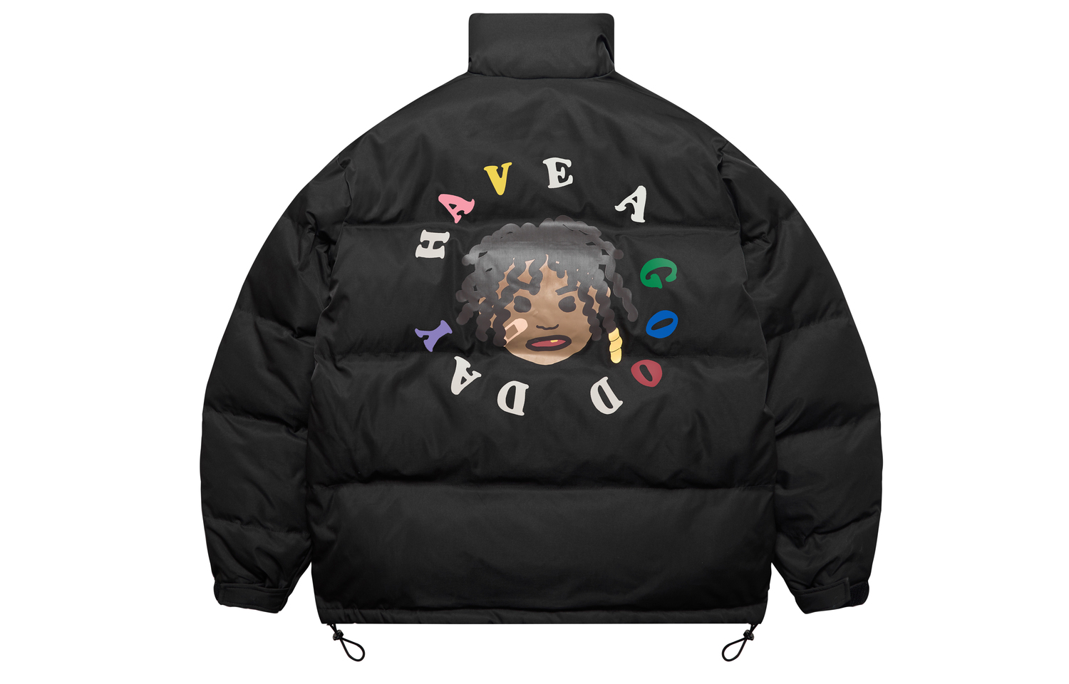 

HARSH AND CRUEL Унисекс пуховик, Mixed Black