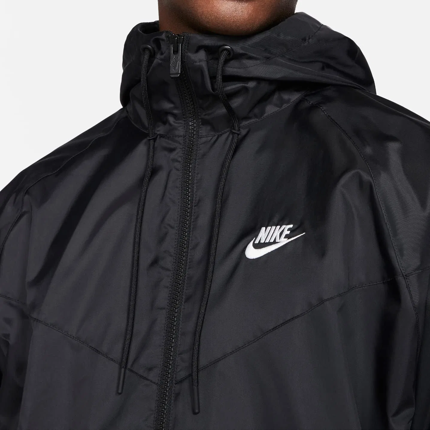 Куртка ветрозащитная Nike Windrunner, черный — фото 3