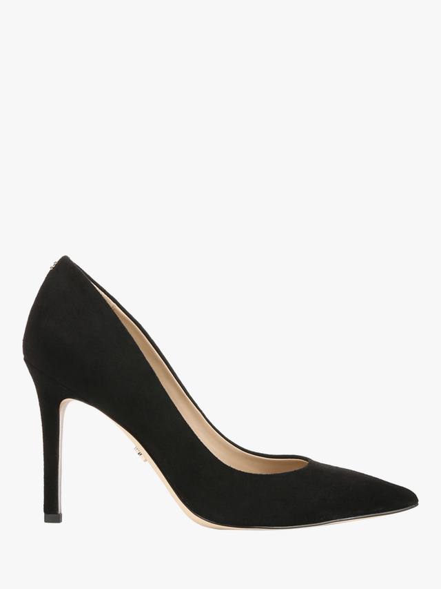 Туфли-лодочки на шпильке из кожи цвета hazel Sam Edelman, Black