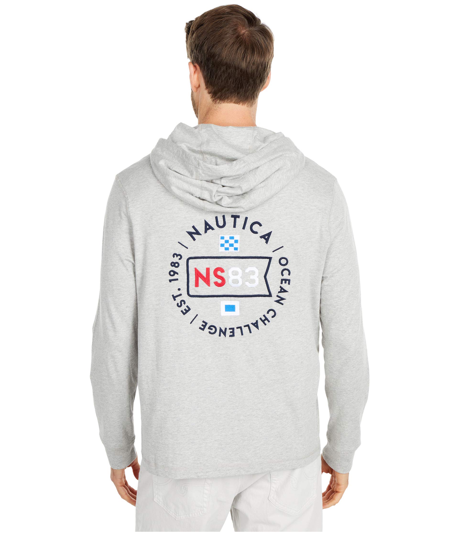 

Толстовка Nautica Hooded T-Shirt, Grey Heather
