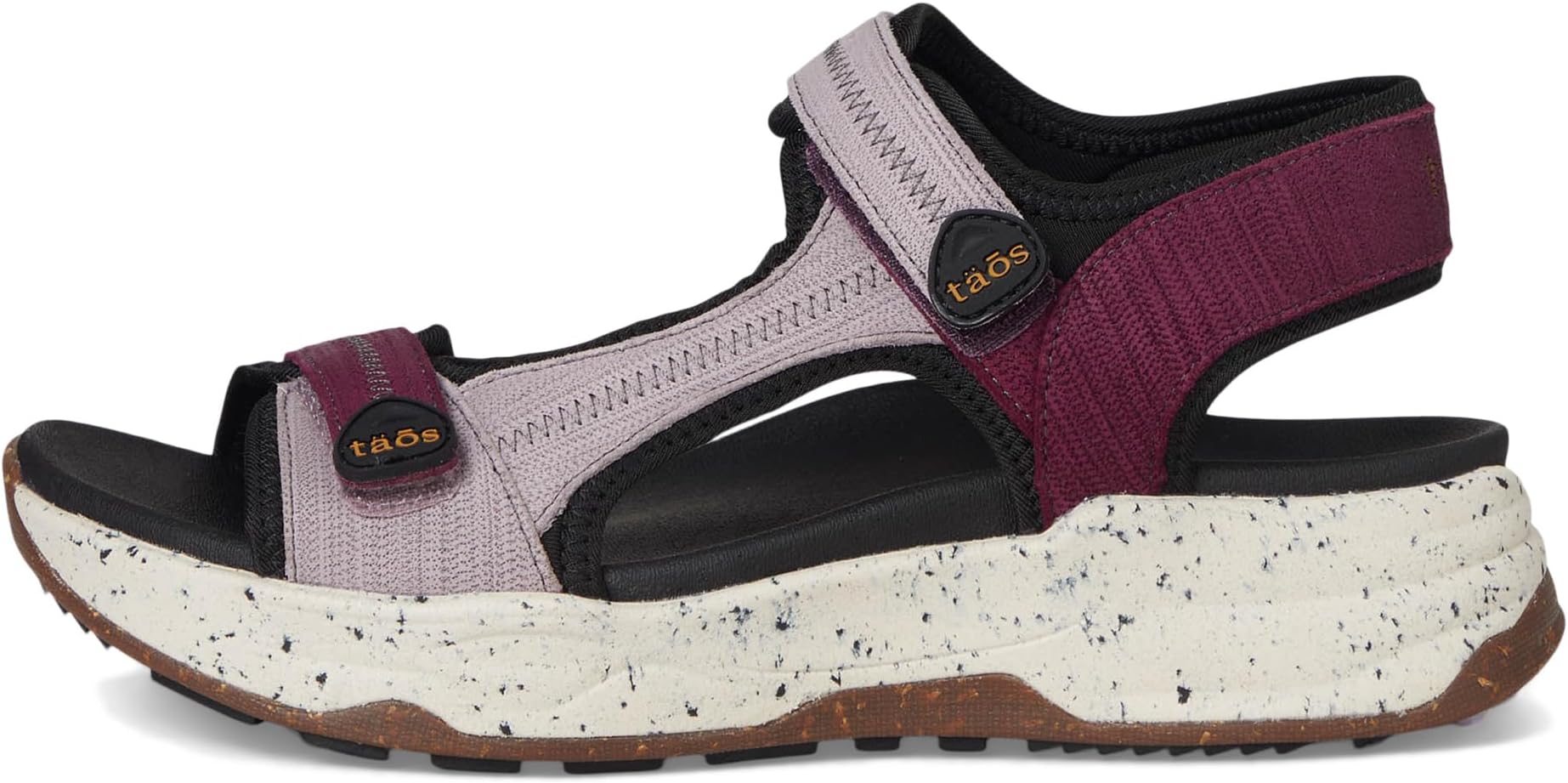 Сандалии Taos Footwear Super Side, цвет Plum Embossed Multi — фото 4