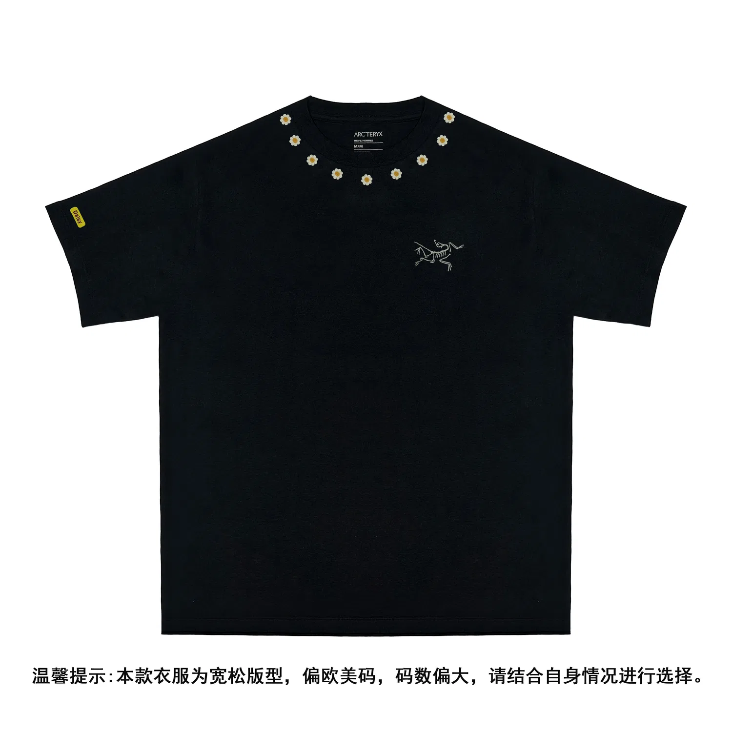 Arcteryx Футболка с круглым вырезом Arc'teryx Unisex Black — фото 3