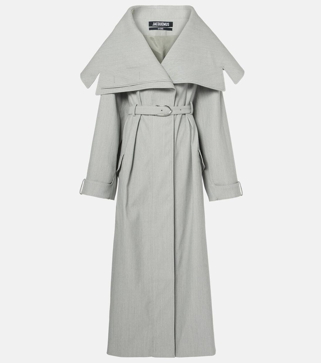 

Пальто-тренч Le Trench Caruso большого размера Jacquemus, цвет light grey
