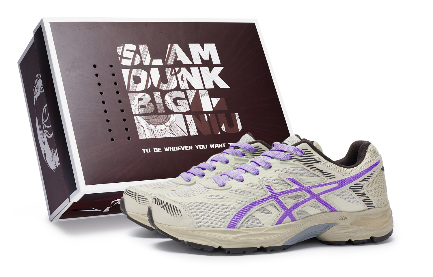 

Кроссовки Gel-Flux 4 женские с низким верхом, фиолетовые Asics