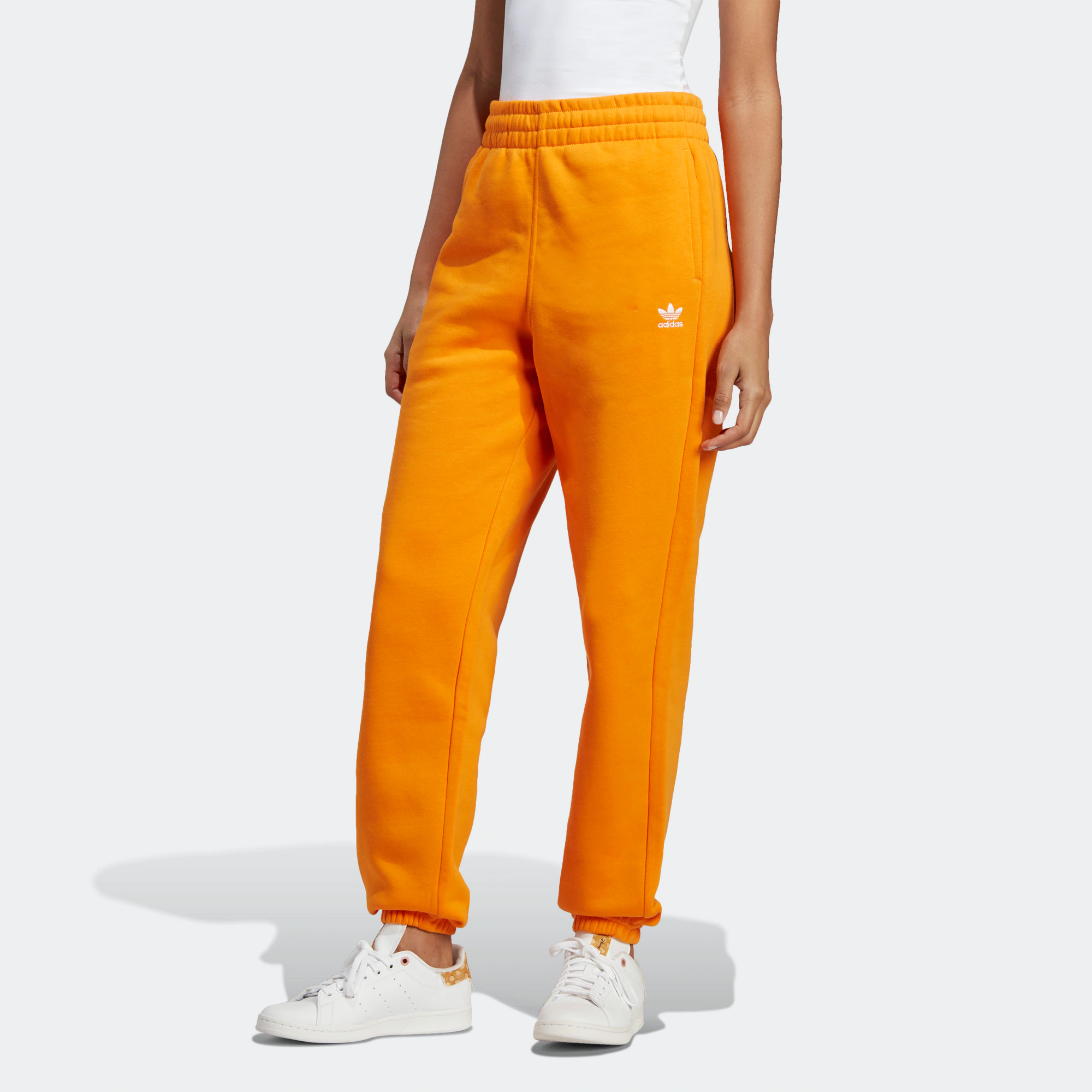Брюки Adicolor Adidas Originals, светло-оранжевый желтый — фото 4