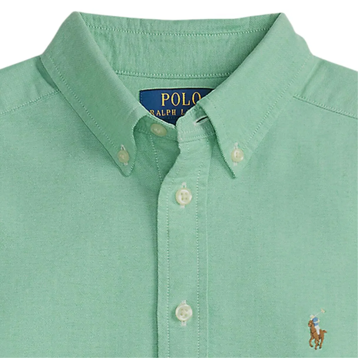 Детская рубашка Polo Ralph Lauren Casual Shirt Summer Emeralds — фото 4
