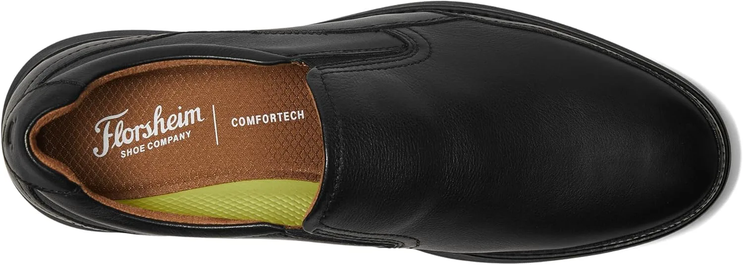 Florsheim Launch Moc Toe Slip On Мужские слипоны, черный — фото 3