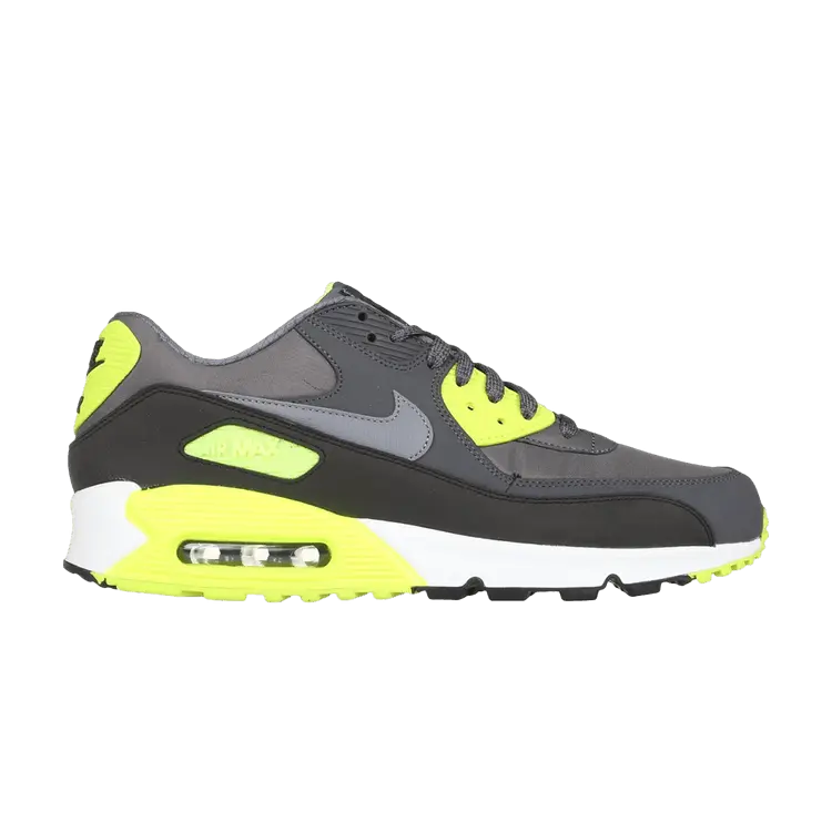 

Кроссовки Nike Air Max 90 Essential 'Dark Grey Volt', серый