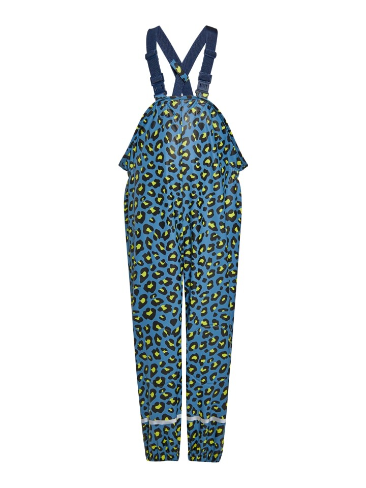

Дождевые брюки Schmuddelwedda, цвет stahlblau limette leo