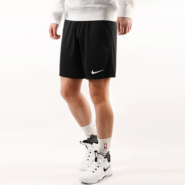 Шорты однотонные с логотипом и эластичным поясом, прямые, Nike, мульитколор — фото 4