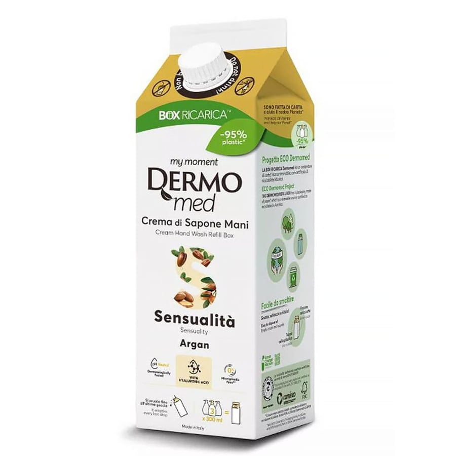 

Dermomed, Сменный блок жидкого мыла Argan, 900 мл