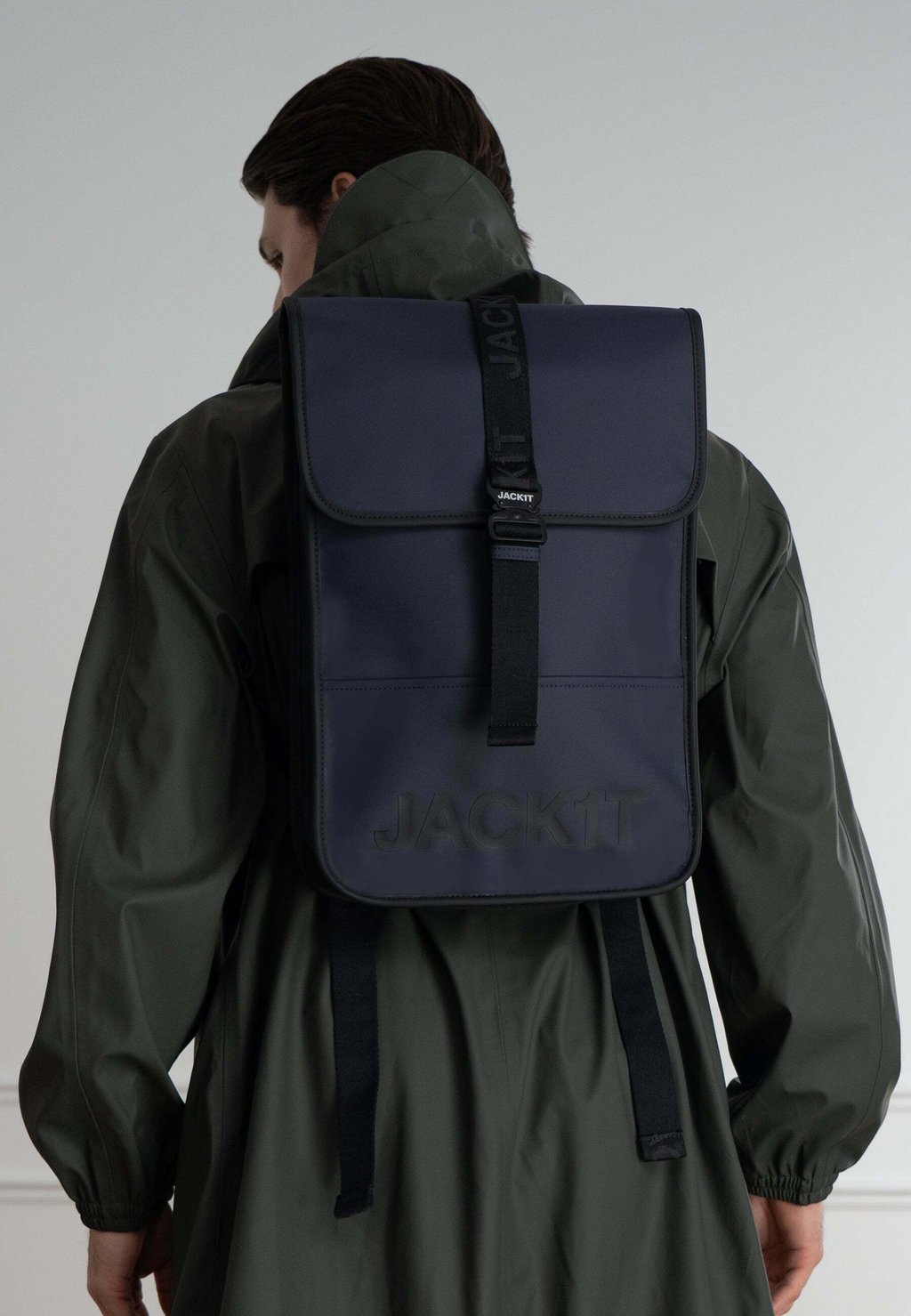 

Рюкзак MESSENGER UNISEX BACKPACK LOGO PRINT EDITION JACK1T, темно-синий