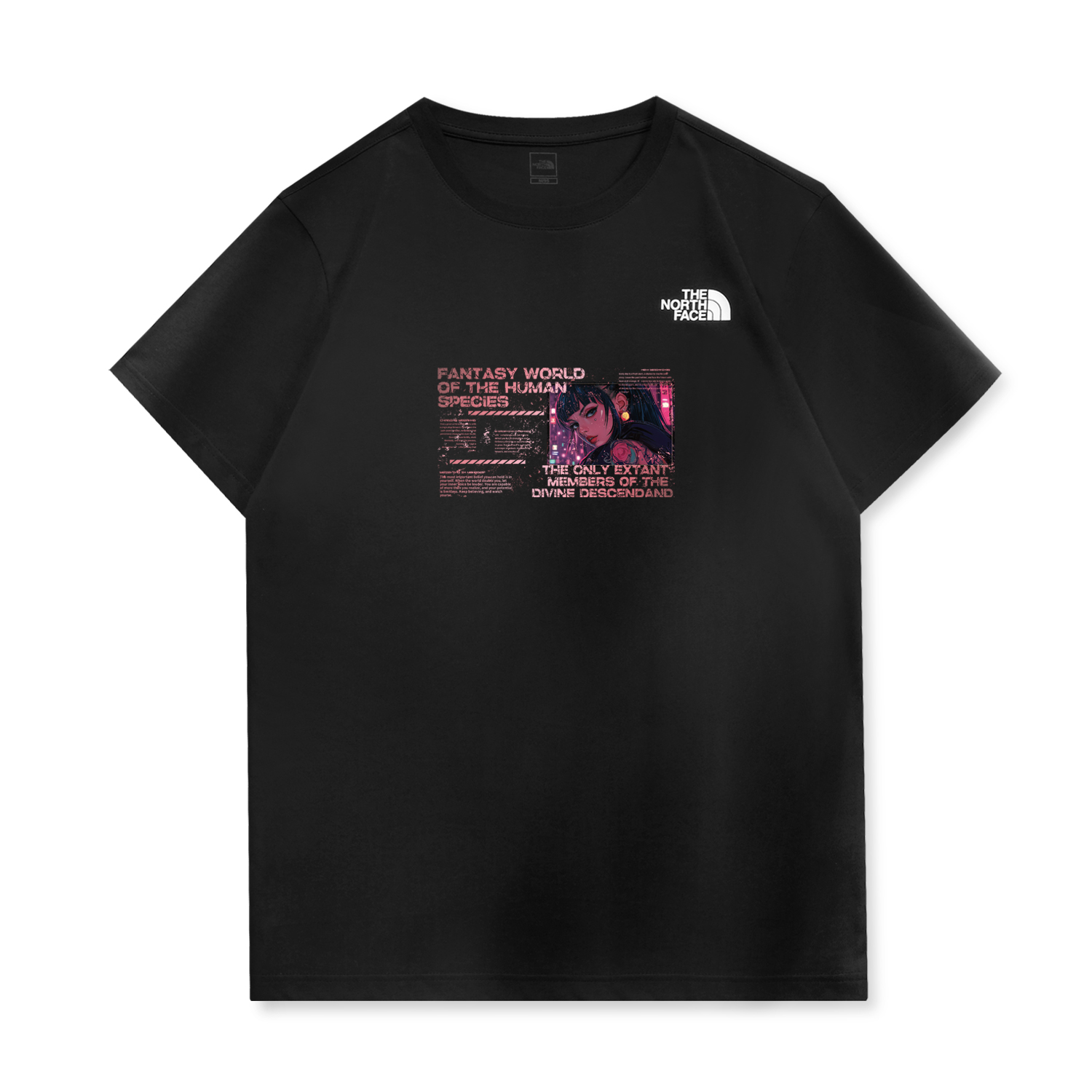 

THE NORTH FACE Футболка унисекс черная, Черный, THE NORTH FACE Футболка унисекс черная