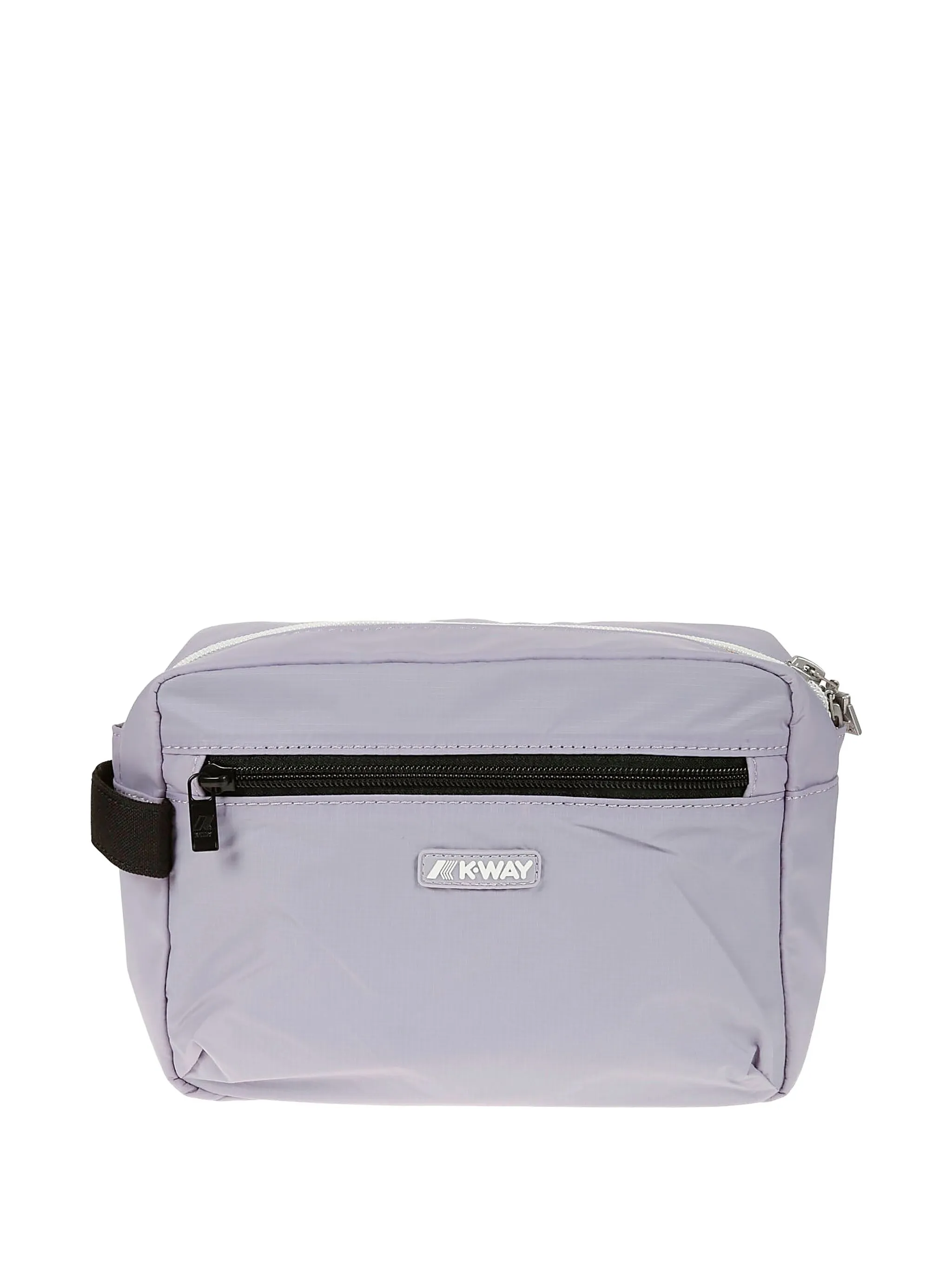 

Несессер на молнии с нашивкой-логотипом K-Way, фиолетовый